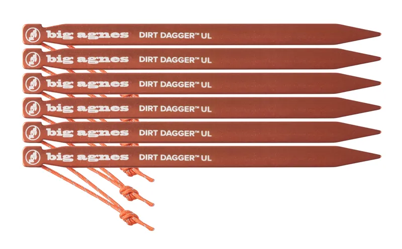 Big Agnes Dirt Dagger UL 6in Stake x 6